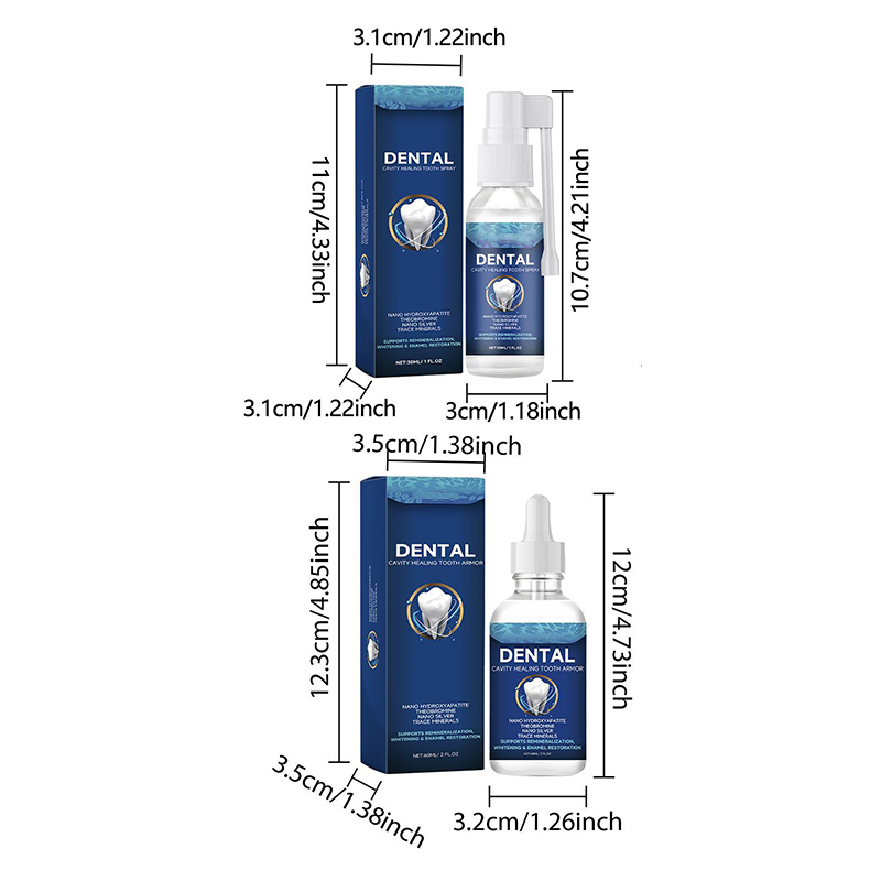 🔥Dental care spray+Dental care liquid